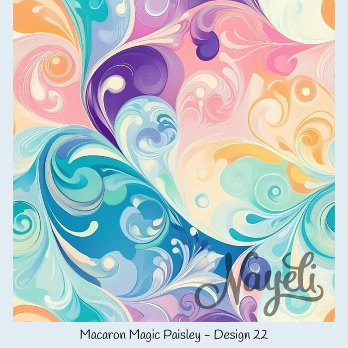 Macaron Magic Paisley – Bild 23