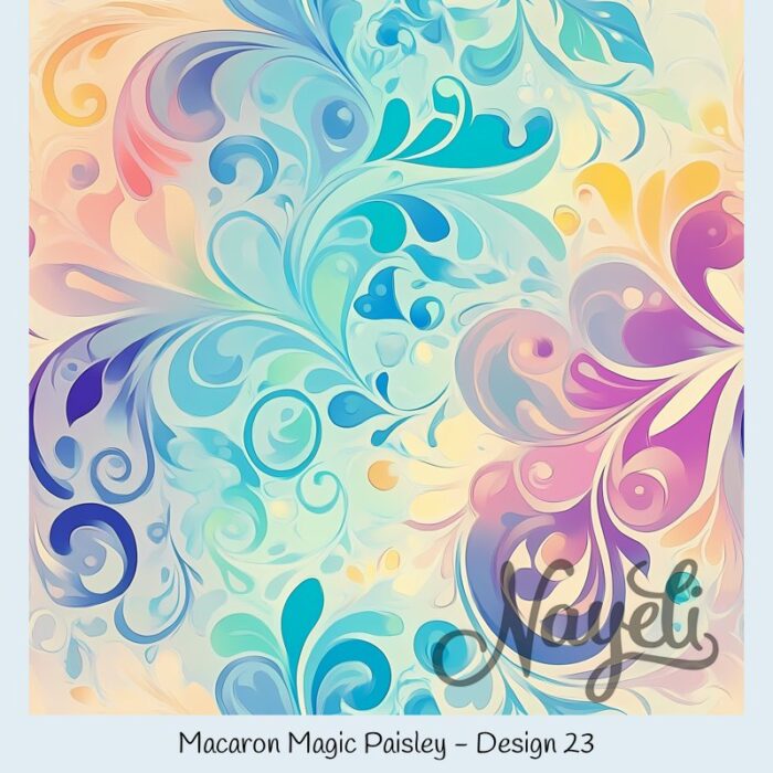 Macaron Magic Paisley – Bild 24
