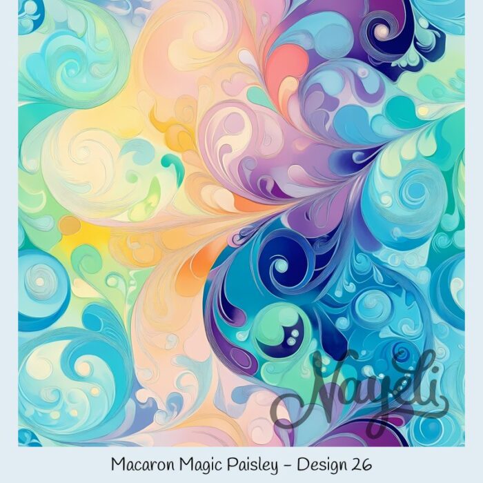 Macaron Magic Paisley – Bild 27