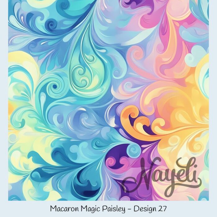 Macaron Magic Paisley – Bild 28