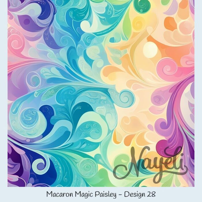 Macaron Magic Paisley – Bild 29