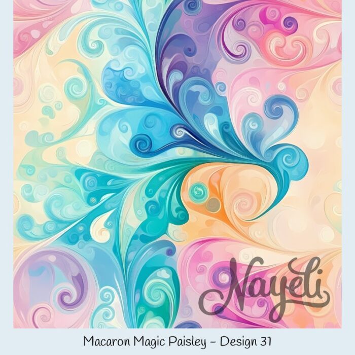 Macaron Magic Paisley – Bild 32