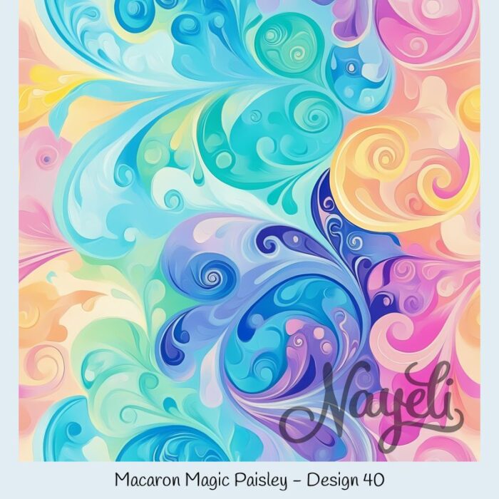 Macaron Magic Paisley – Bild 41