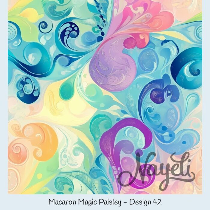 Macaron Magic Paisley – Bild 43