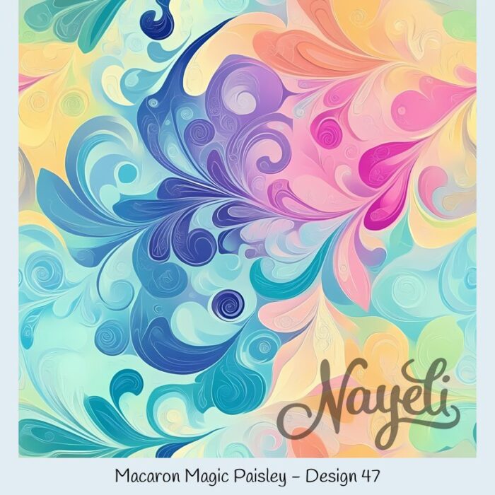 Macaron Magic Paisley – Bild 48