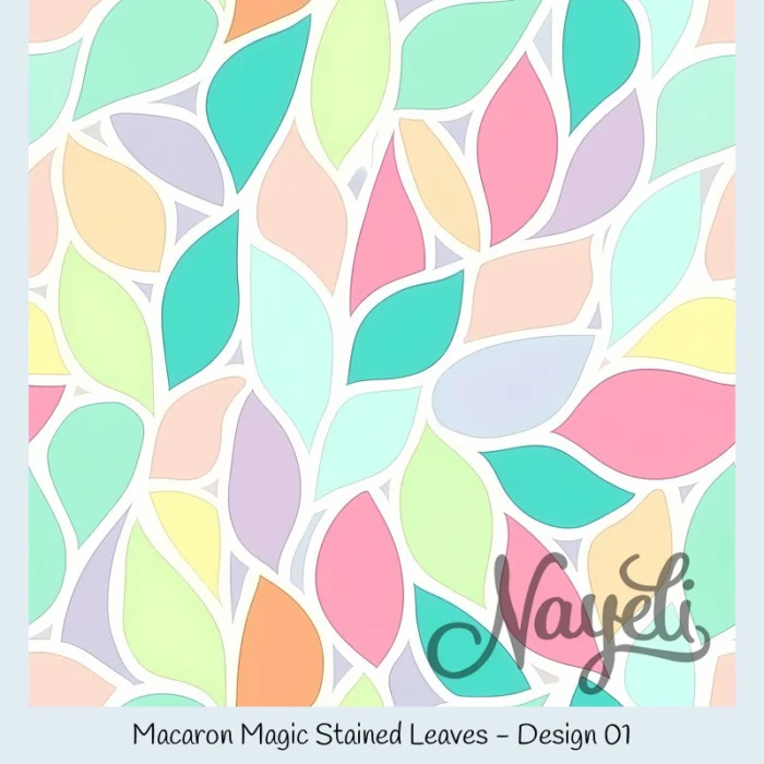Macaron Magic Stained Leaves – Bild 2