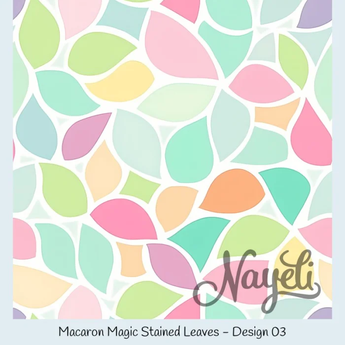 Macaron Magic Stained Leaves – Bild 4
