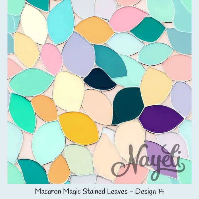 Macaron Magic Stained Leaves – Bild 15
