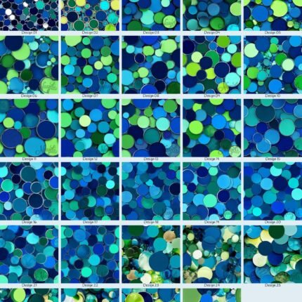 Twilight & Lime Dots