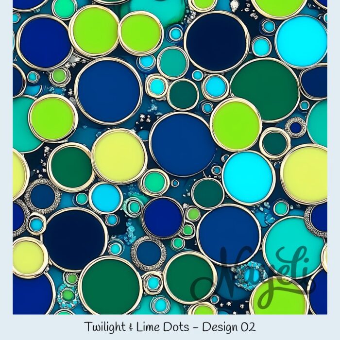Twilight & Lime Dots – Bild 3