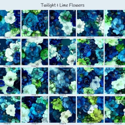 Twilight & Lime Flowers