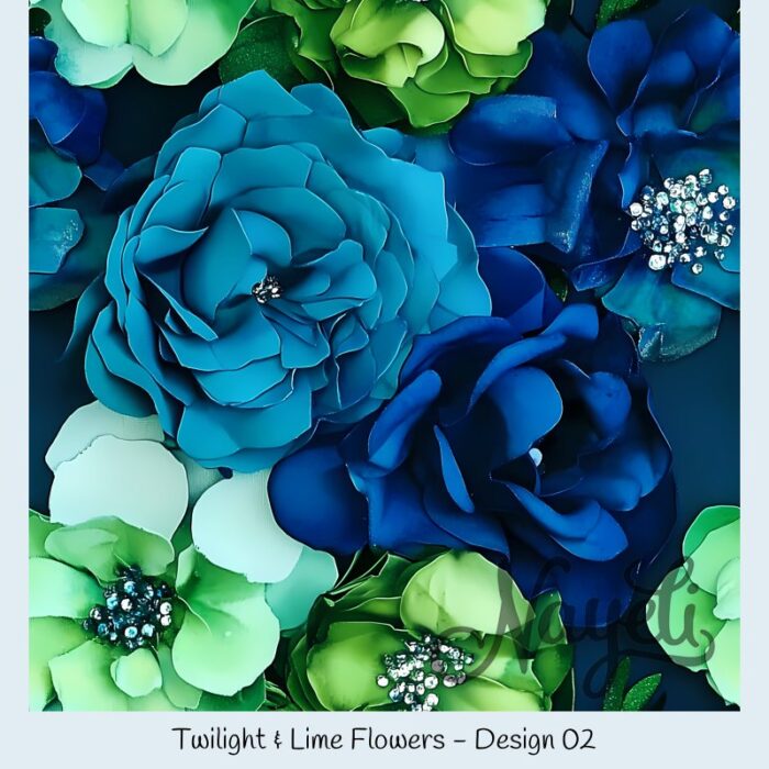 Twilight & Lime Flowers – Bild 3