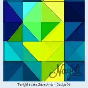 Twilight & Lime Geometrics – Bild 6
