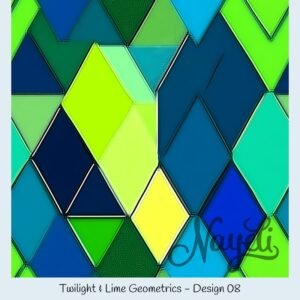 Twilight & Lime Geometrics – Bild 9