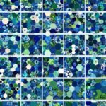 Twilight & Lime Hexagon