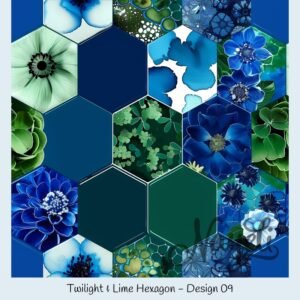Twilight & Lime Hexagon – Bild 10