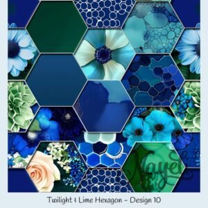 Twilight & Lime Hexagon – Bild 11