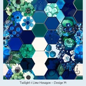 Twilight & Lime Hexagon – Bild 20
