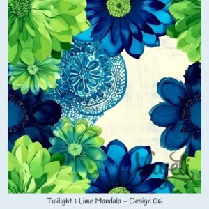 Twilight & Lime Mandala – Bild 7