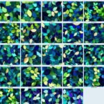 Twilight & Lime Stained Leaves