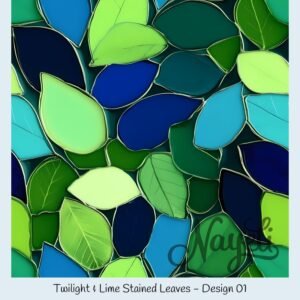 Twilight & Lime Stained Leaves – Bild 2