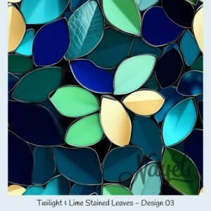 Twilight & Lime Stained Leaves – Bild 4