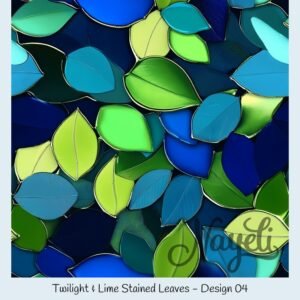 Twilight & Lime Stained Leaves – Bild 5