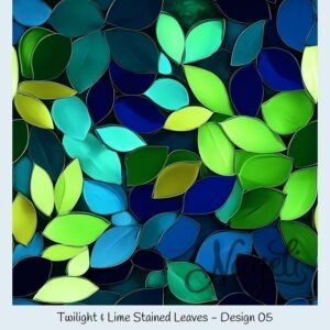 Twilight & Lime Stained Leaves – Bild 6
