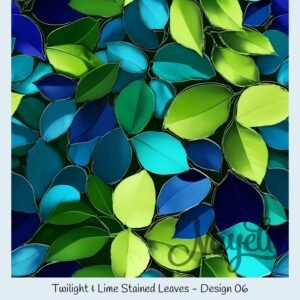 Twilight & Lime Stained Leaves – Bild 7