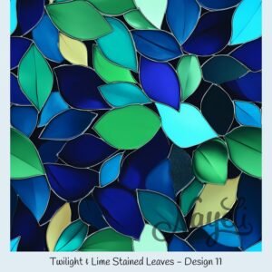 Twilight & Lime Stained Leaves – Bild 12