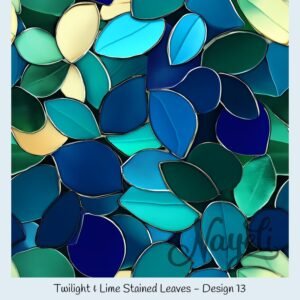 Twilight & Lime Stained Leaves – Bild 14