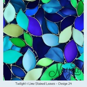 Twilight & Lime Stained Leaves – Bild 25