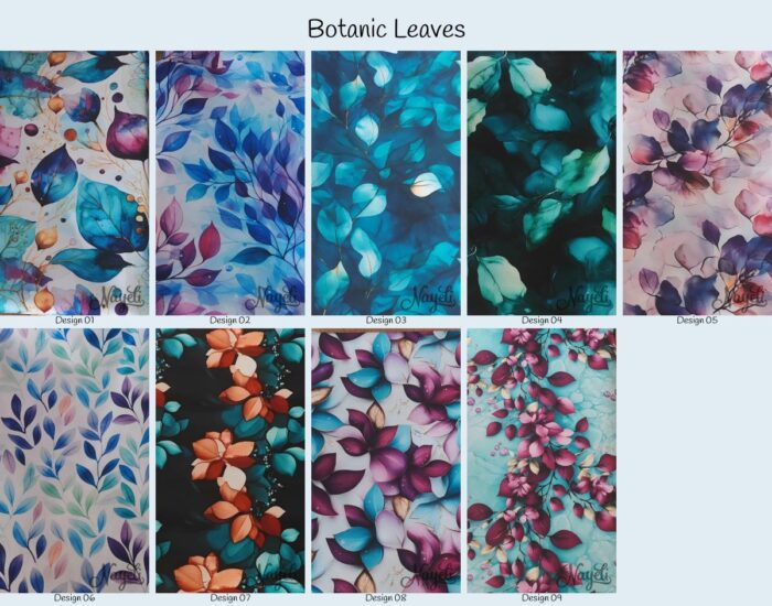 Wasserfester Canvas Botanic Leaves – Bild 1