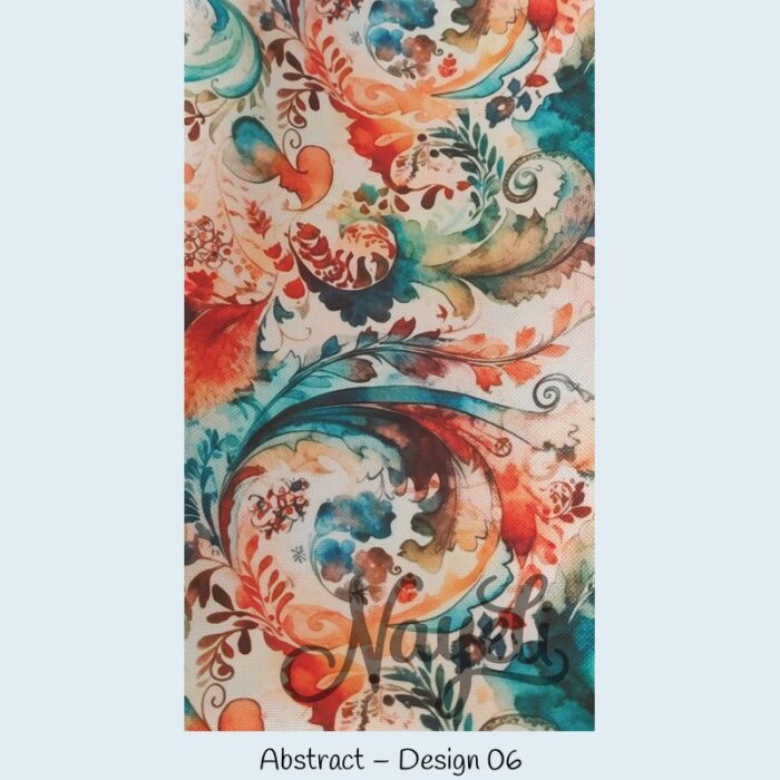 Wasserfester Canvas  Abstract – Bild 7