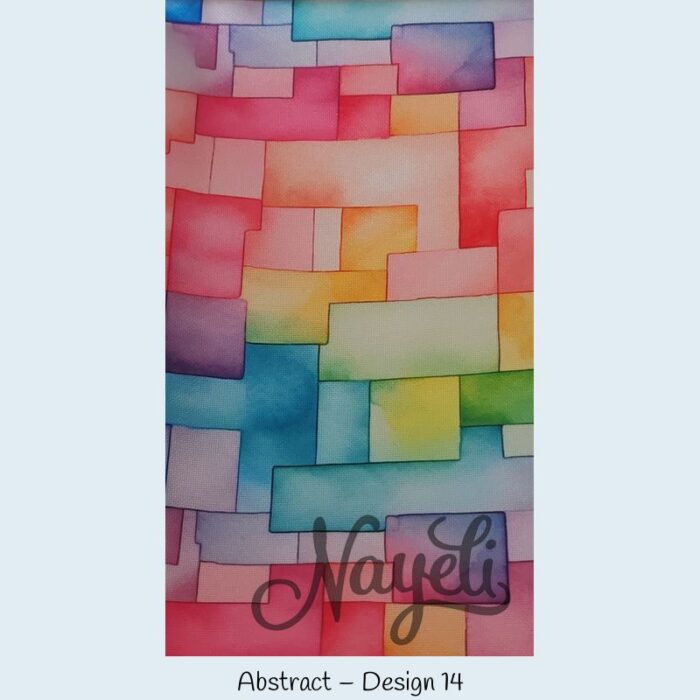 Wasserfester Canvas  Abstract – Bild 15