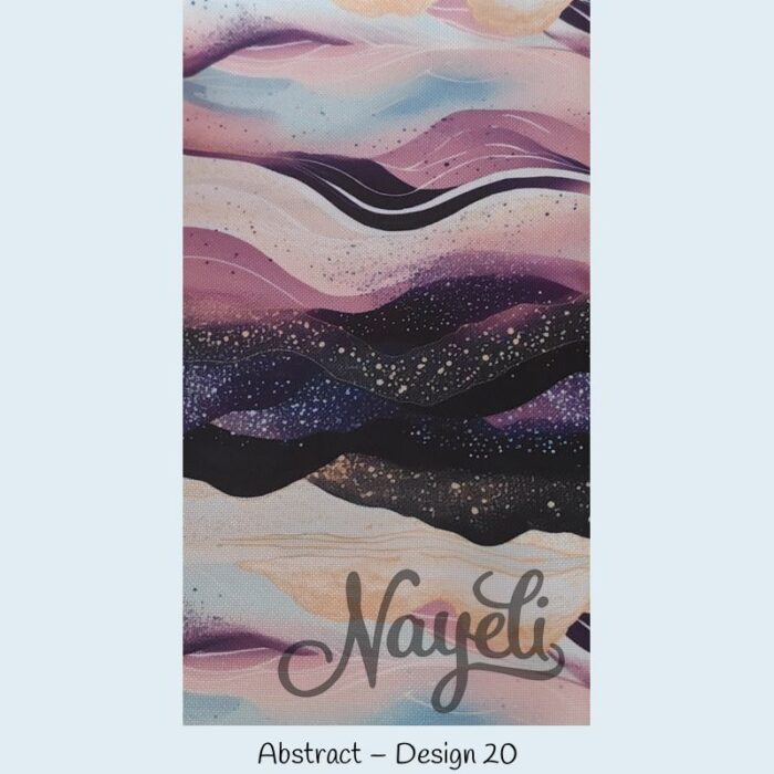 Wasserfester Canvas  Abstract – Bild 21