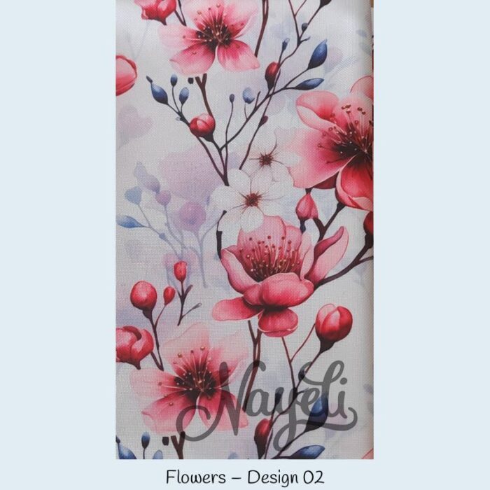 Wasserfester Canvas  Flowers – Bild 3