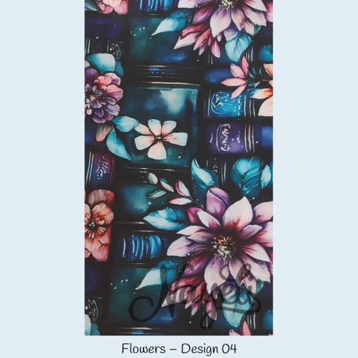 Wasserfester Canvas  Flowers – Bild 5