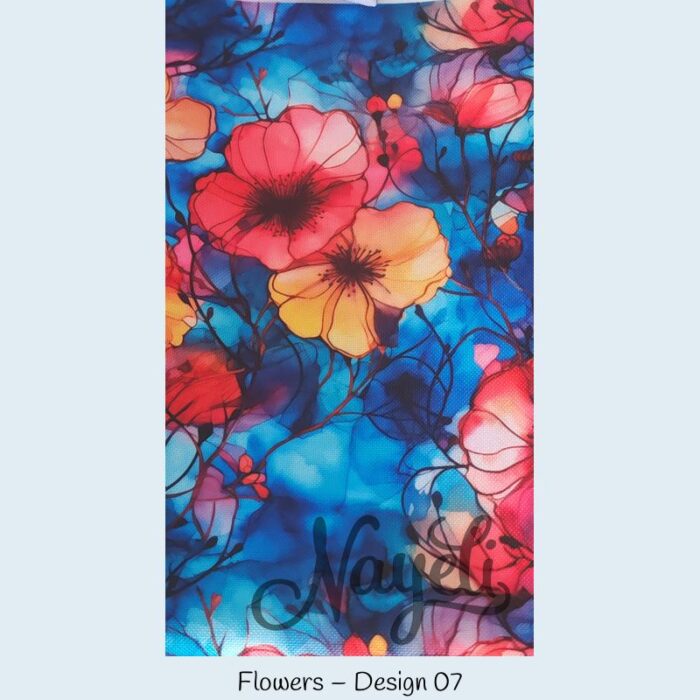 Wasserfester Canvas  Flowers – Bild 8