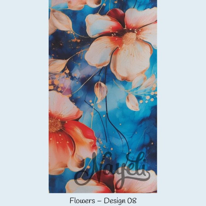 Wasserfester Canvas  Flowers – Bild 9
