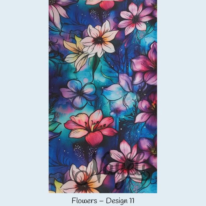 Wasserfester Canvas  Flowers – Bild 12