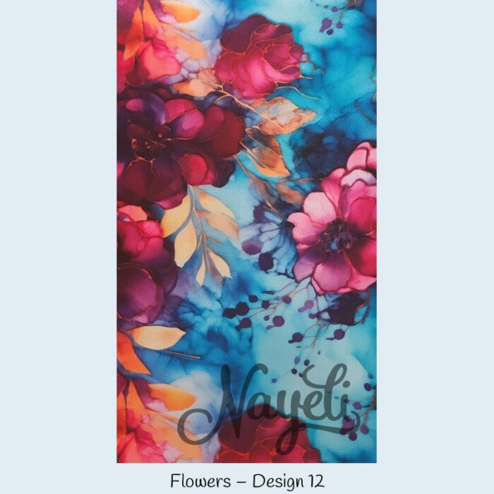 Wasserfester Canvas  Flowers – Bild 13