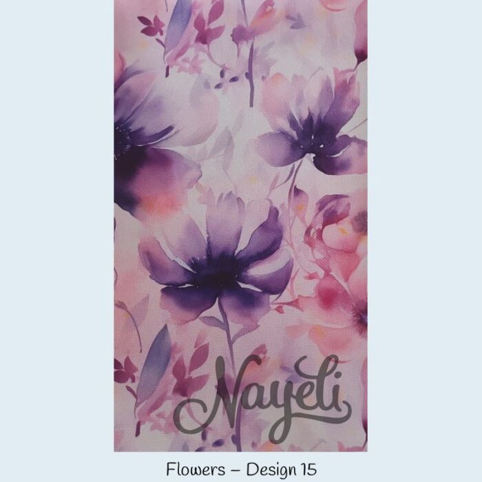 Wasserfester Canvas  Flowers – Bild 16