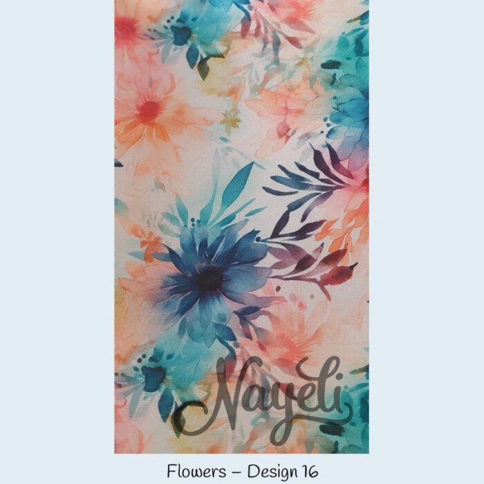 Wasserfester Canvas  Flowers – Bild 17