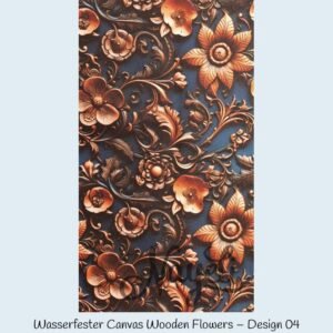 Wasserfester Canvas Wooden Flowers – Bild 5