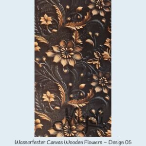 Wasserfester Canvas Wooden Flowers – Bild 6