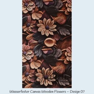 Wasserfester Canvas Wooden Flowers – Bild 8