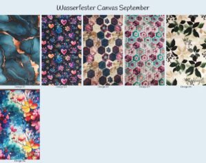 Wasserfester Canvas September