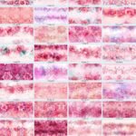 Floral Mandala Borders pink