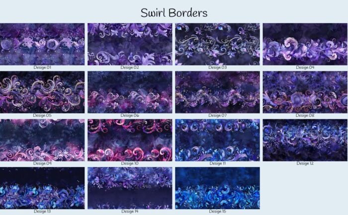 Swirl Borders – Bild 1